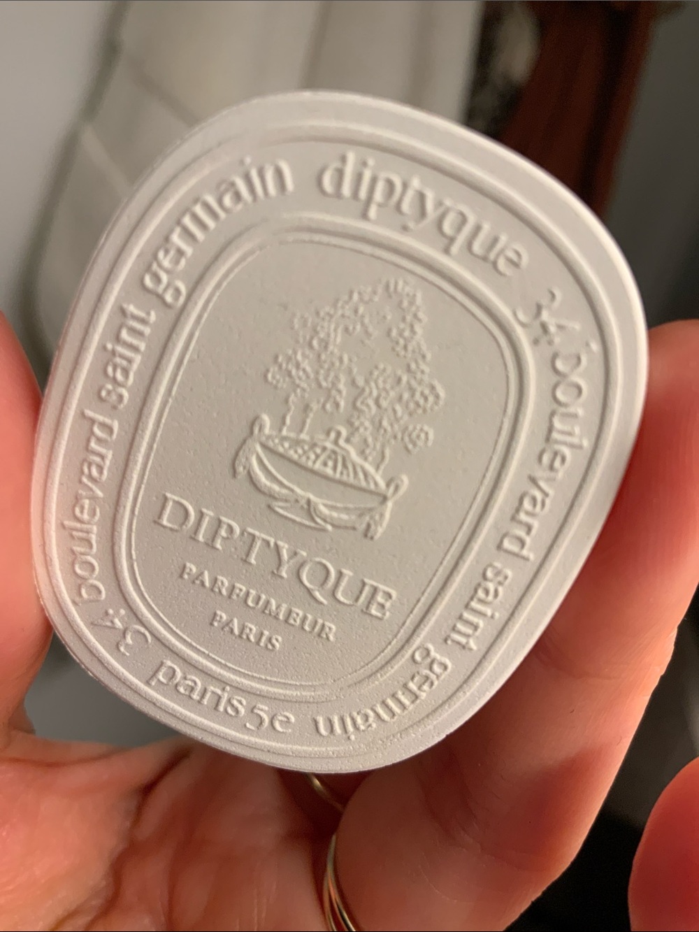 SMALL Diptyque ceramic diffuser tablet